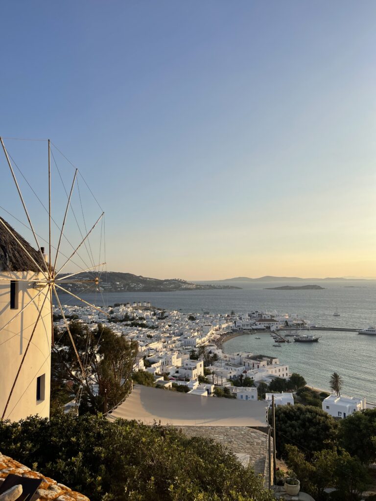 Image from Mykonos Greece