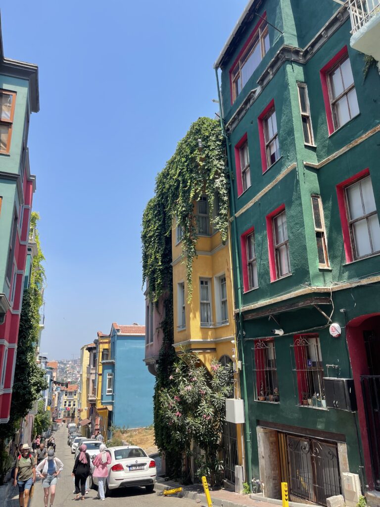 Balat Neighborhood in Istanbul Turkey